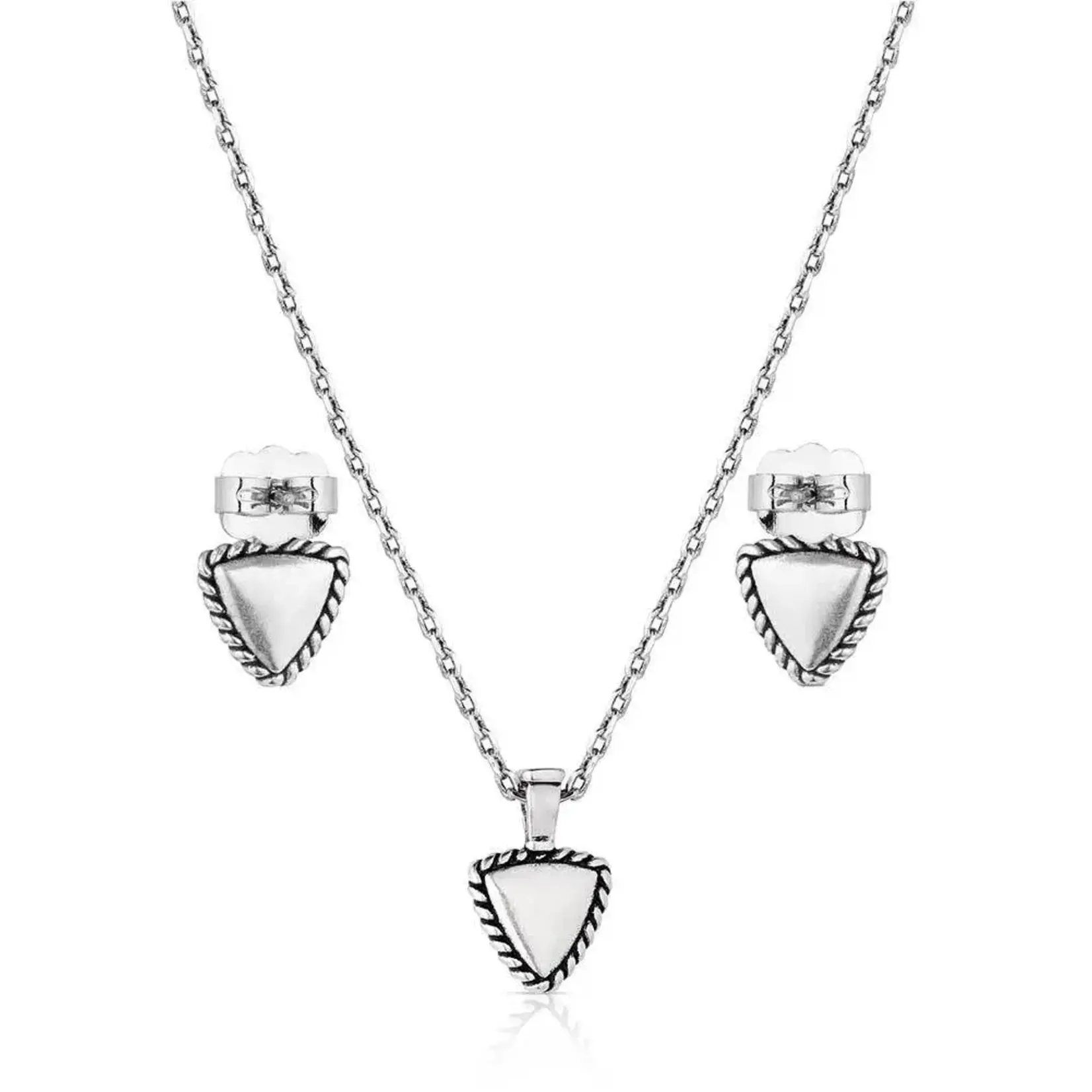 Montana Silversmiths Braided Journey Turquoise Jewelry Set