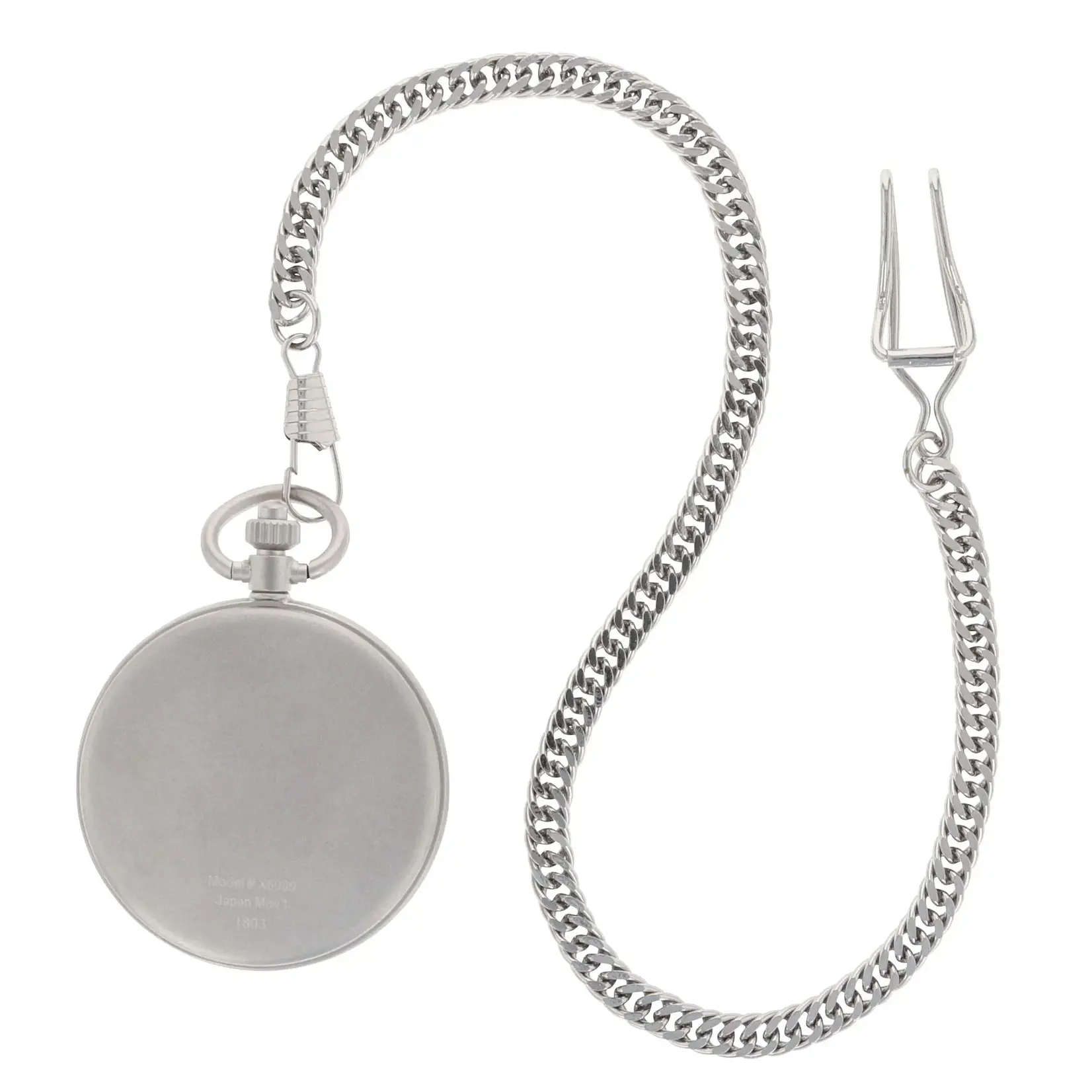 Montana Silversmiths Engraved Silver, Small Silver Inlay, Pocket Watch