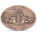 Montana Silversmiths Vintage Bronze Gadsden Belt Buckle