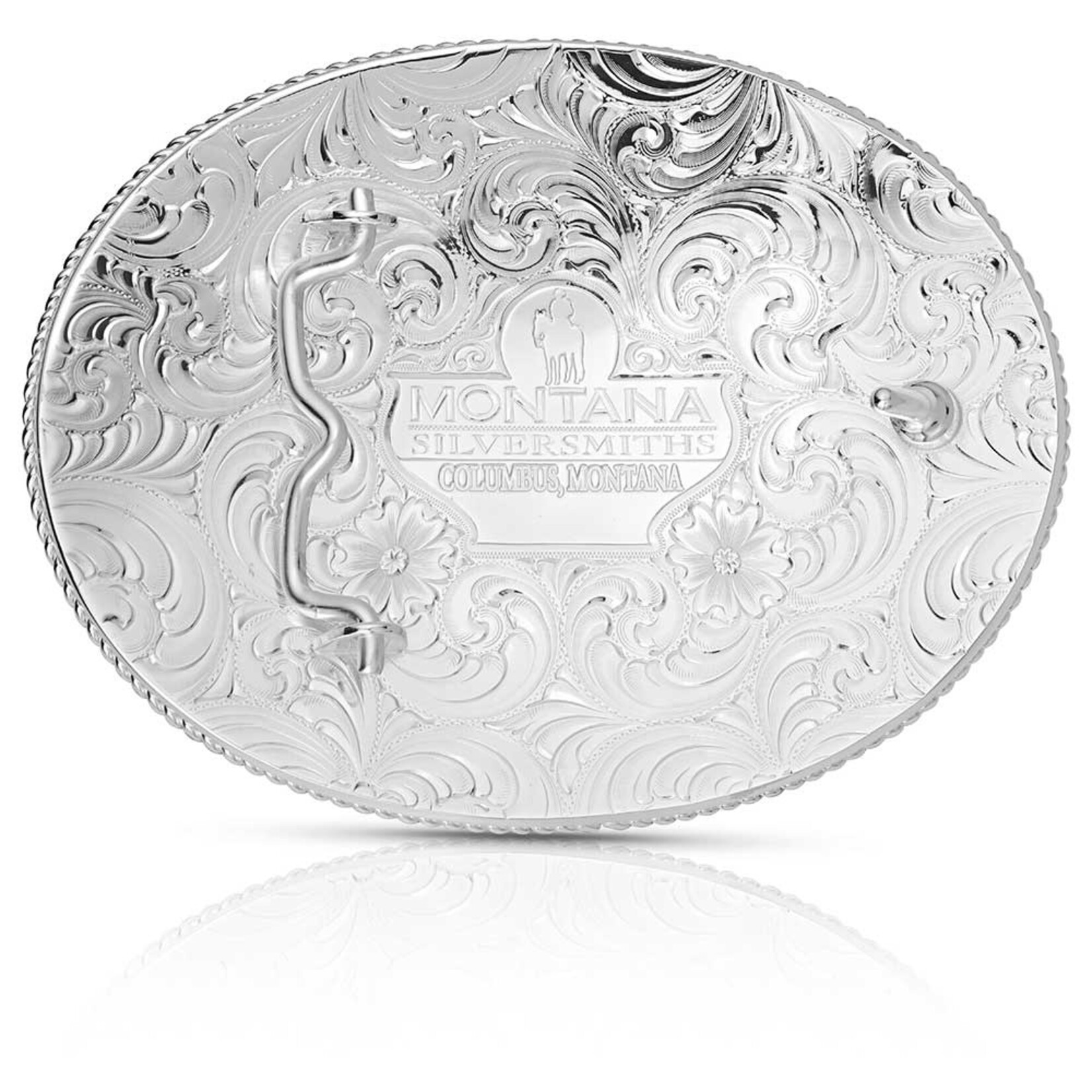 Montana Silversmiths Southwest Edge Longhorn Skull Buckle