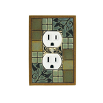 All Fired Up! Ltd. Arts & Crafts -  Single Outlet Cover