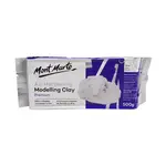 Mont Marte USA, Inc Air Hardening Modelling Clay Premium - White 500 Grams Mont Marte USA, Inc Air Hardening Modelling Clay Premium - White 500 Grams
