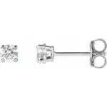 14KW 1/3 CTW Lab-Grown Diamond Earrings