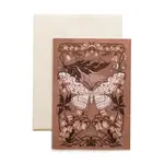 Moth and Myth White Witch Moth Greeting Card