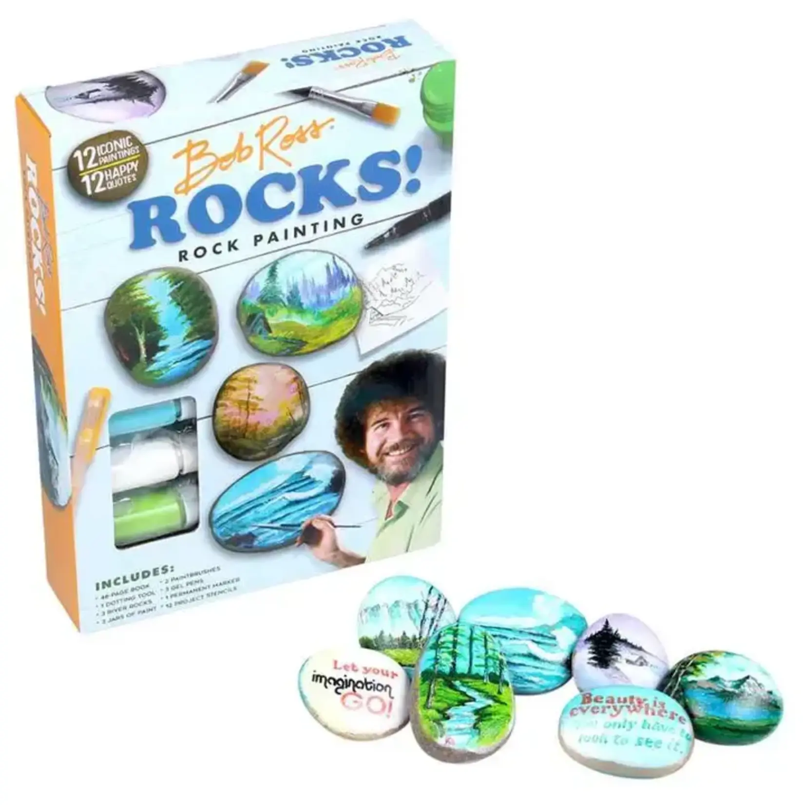 Simon & Schuster Bob Ross Rocks! by Marcy Kelman