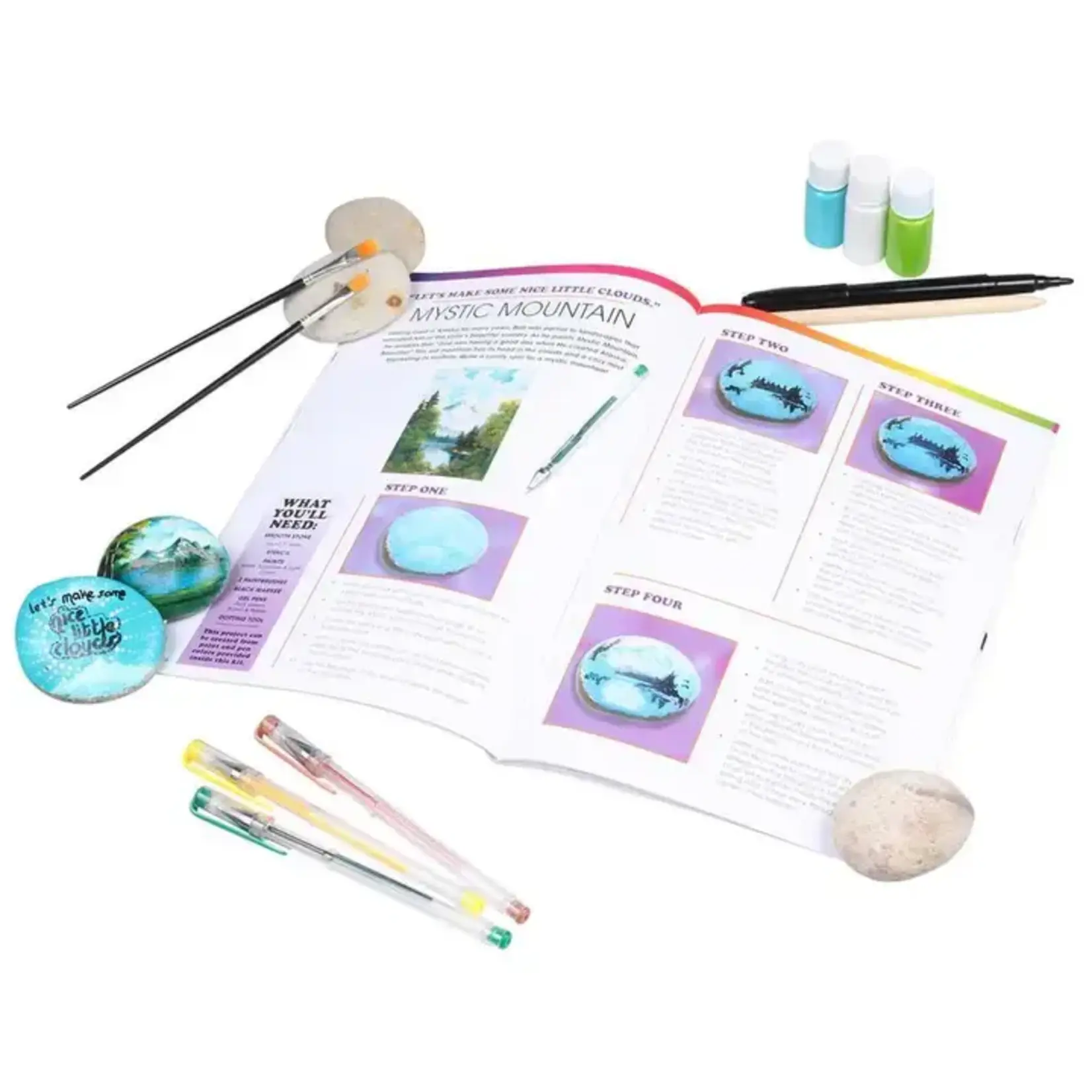 Simon & Schuster Bob Ross Rocks! by Marcy Kelman