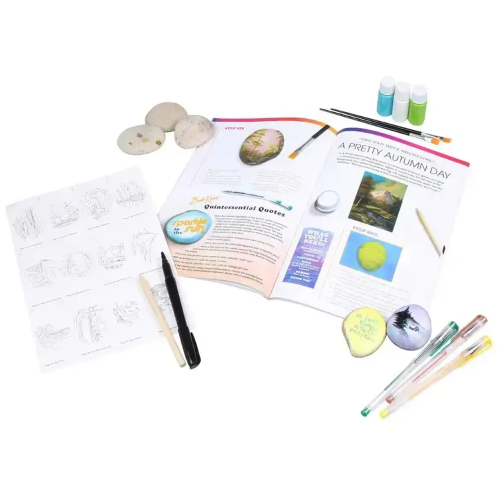 Simon & Schuster Bob Ross Rocks! by Marcy Kelman