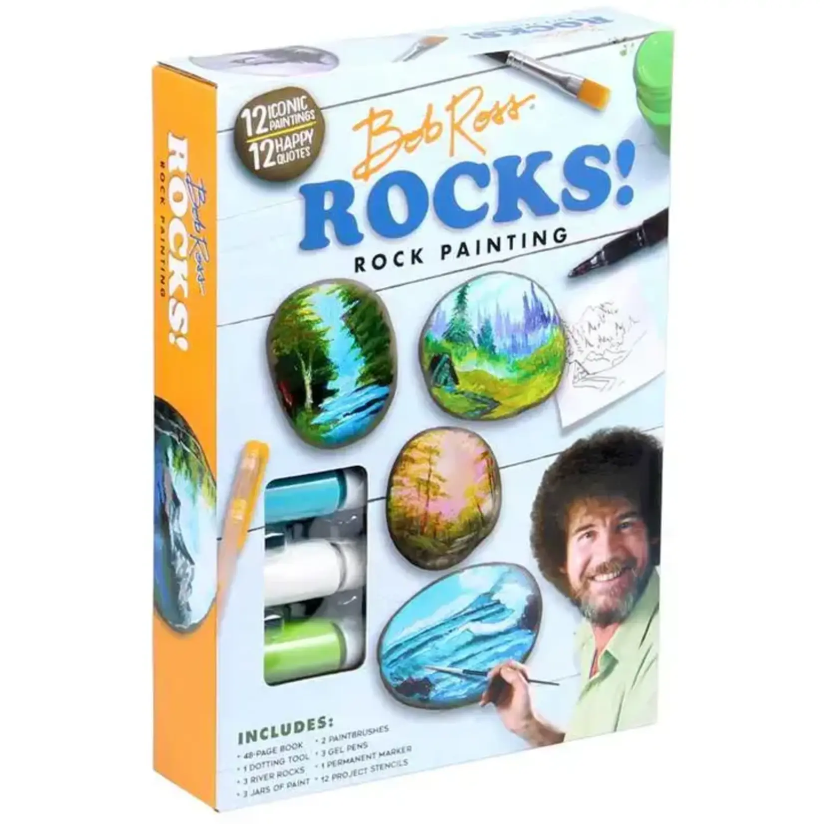 Simon & Schuster Bob Ross Rocks! by Marcy Kelman