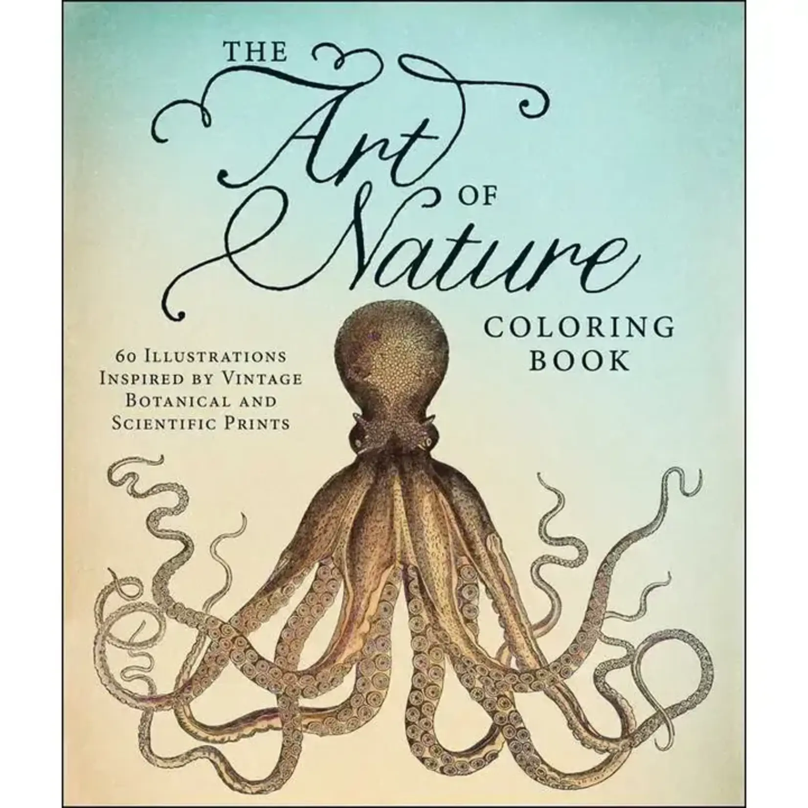 Simon & Schuster Art of Nature Coloring Book by Adams Media