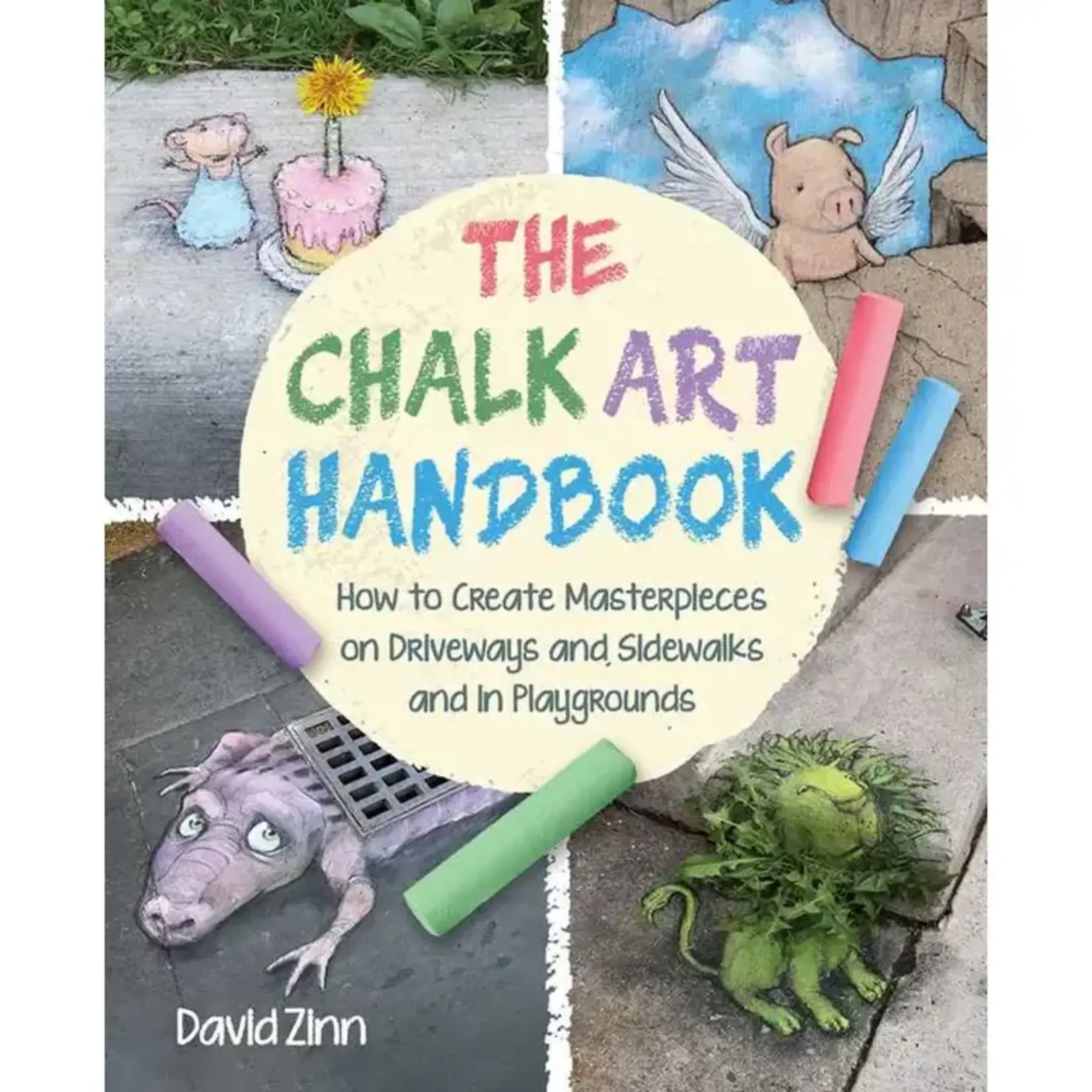 Simon & Schuster Chalk Art Handbook by David Zinn