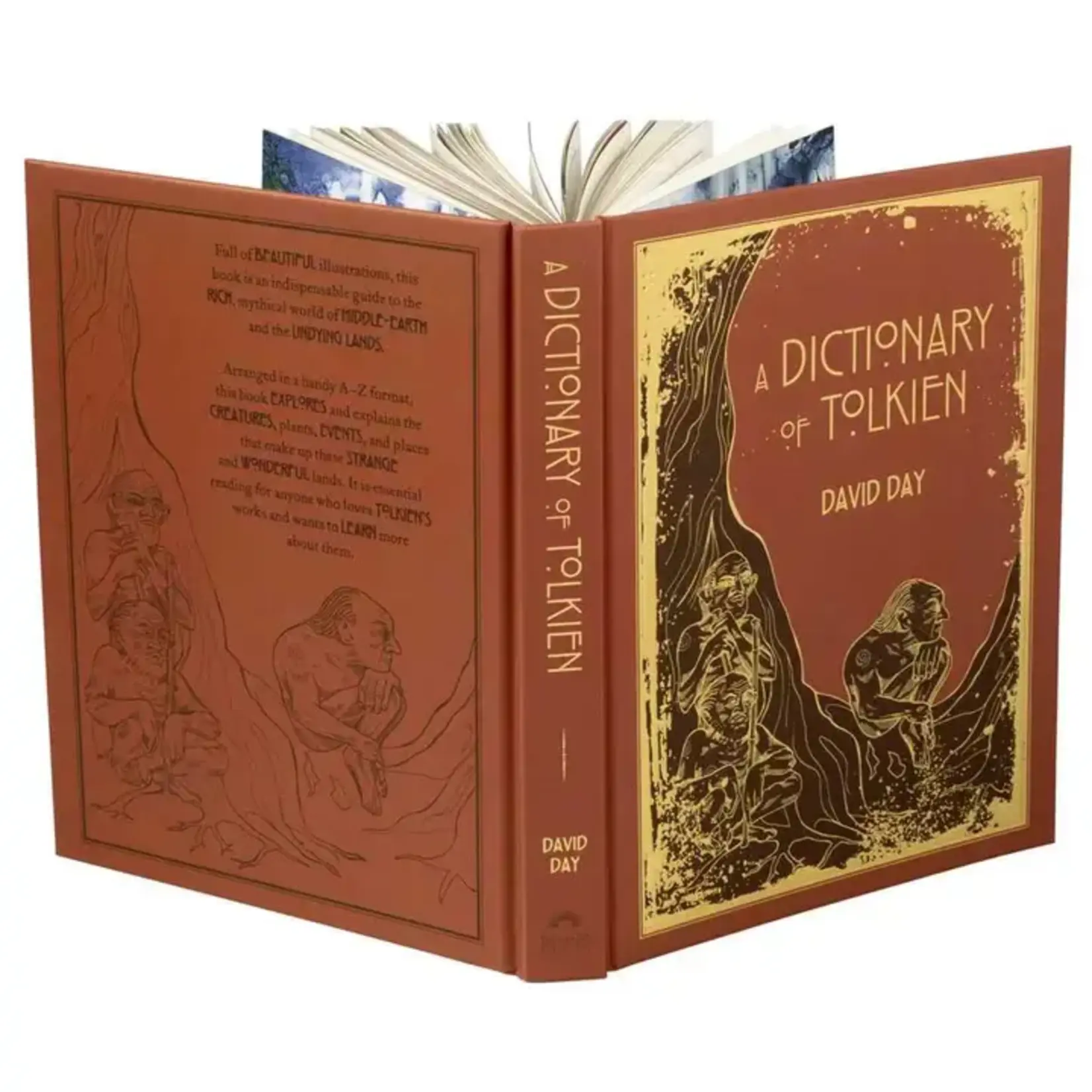 Simon & Schuster Dictionary of Tolkien Deluxe Edition by David Day