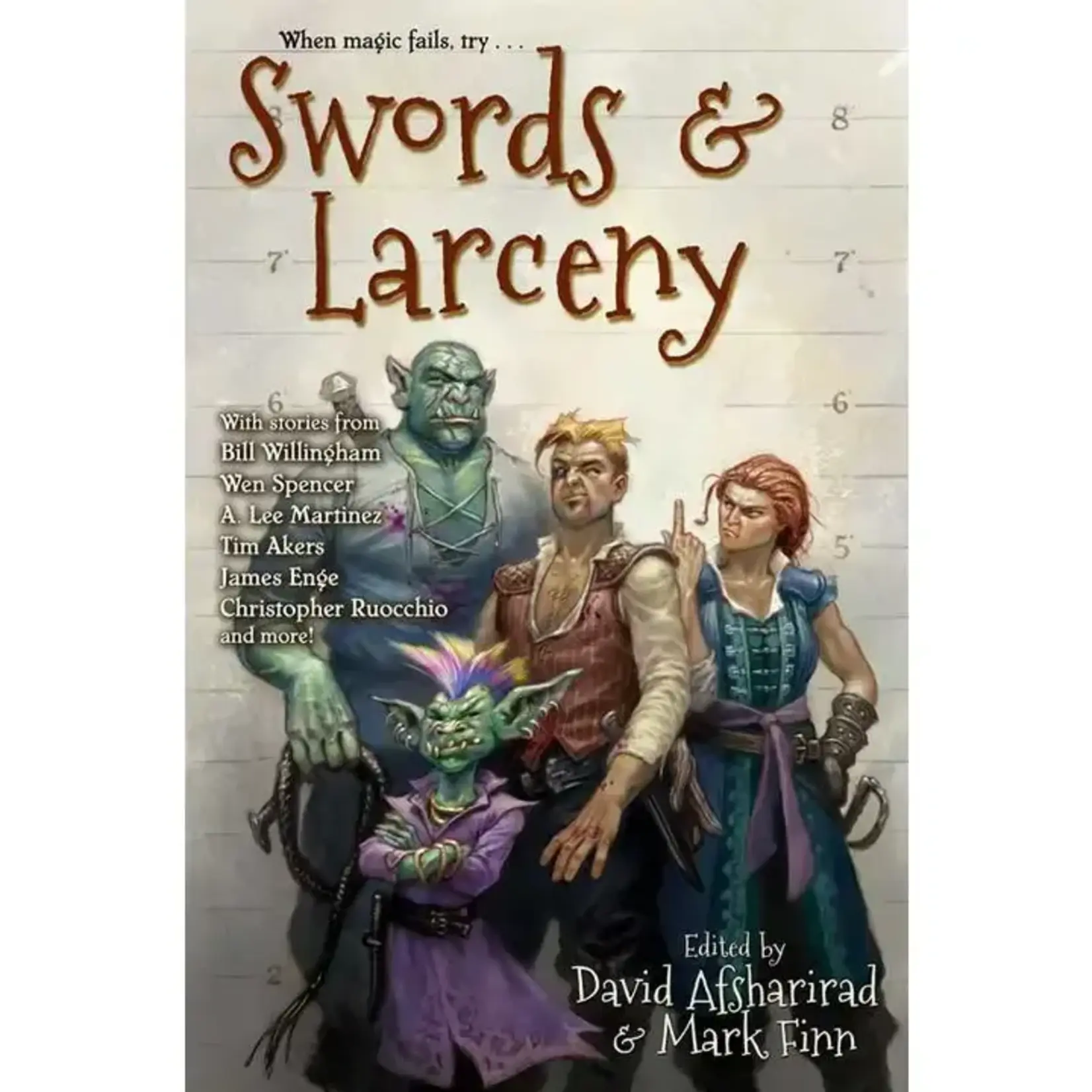 Simon & Schuster Swords & Larceny  - A Book of Stories
