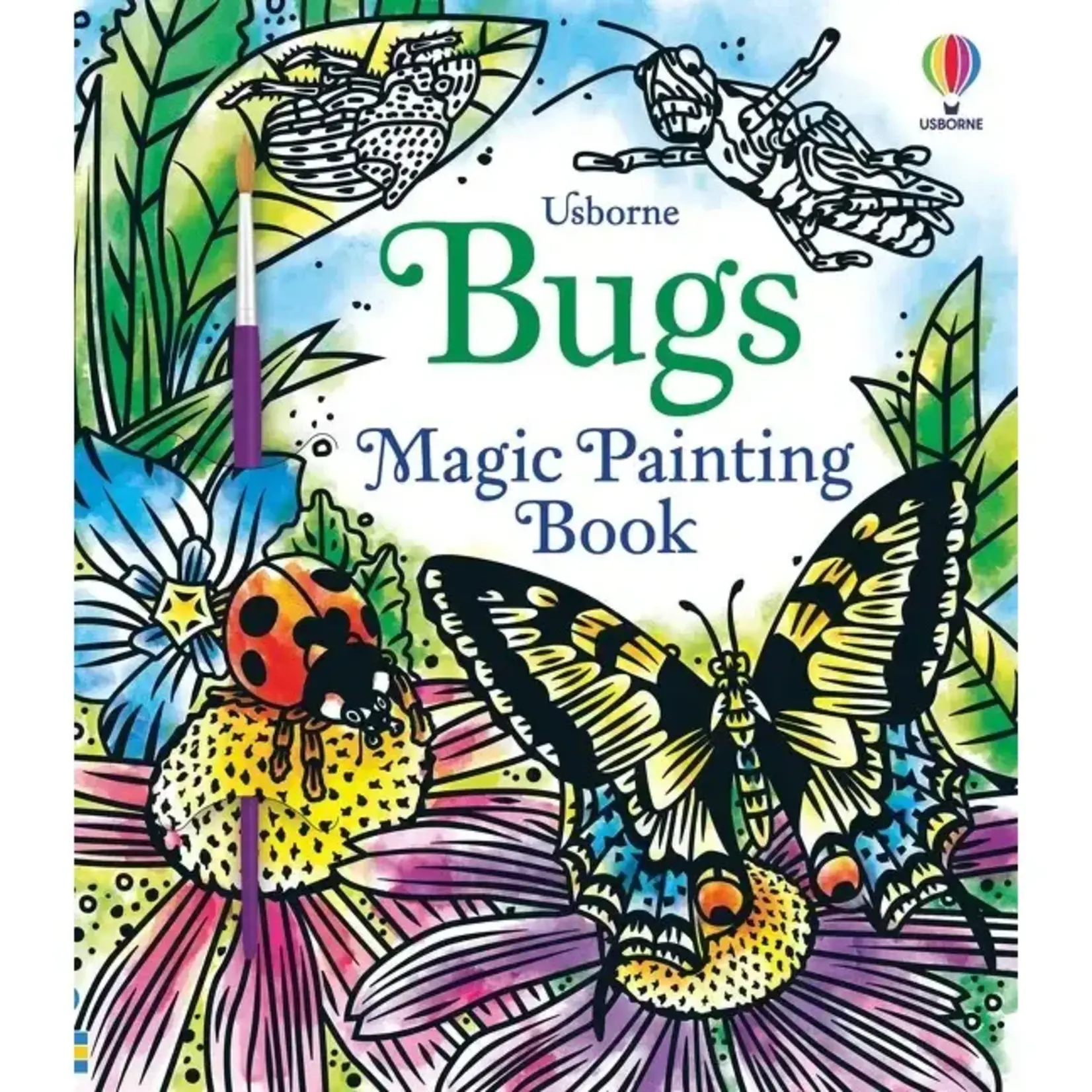HarperCollins Bugs Magic Painting Book : Usborne