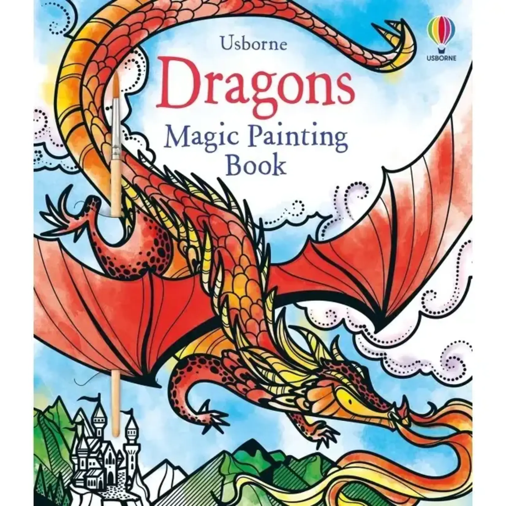 HarperCollins Dragons Magic Painting Book : Usborne