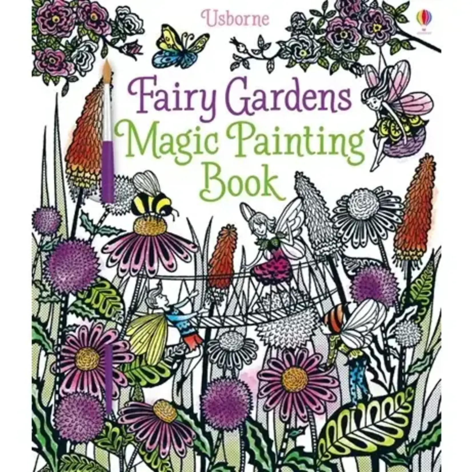 HarperCollins Fairy Gardens Magic Painting Book : Usborne