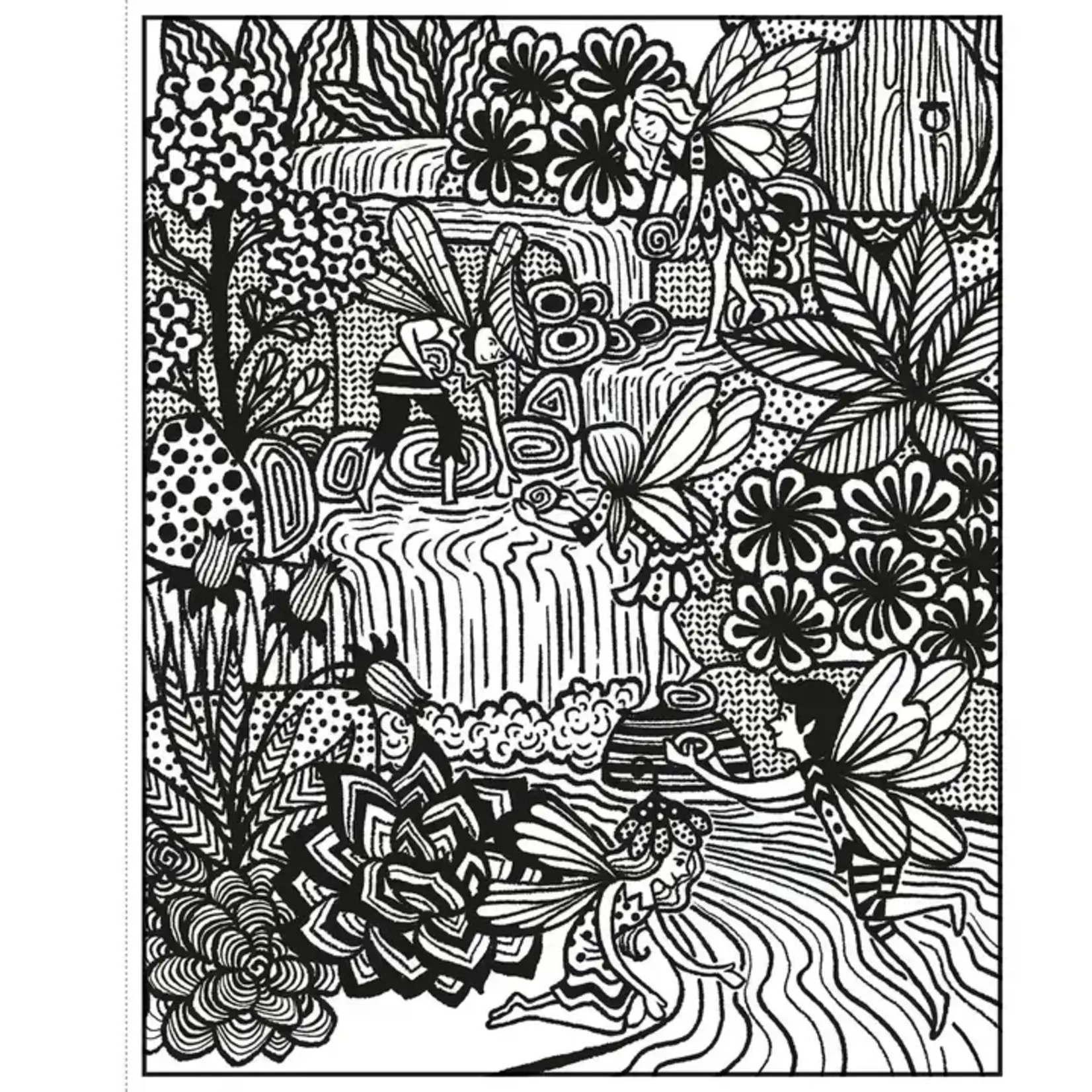 HarperCollins Fairy Gardens Magic Painting Book : Usborne