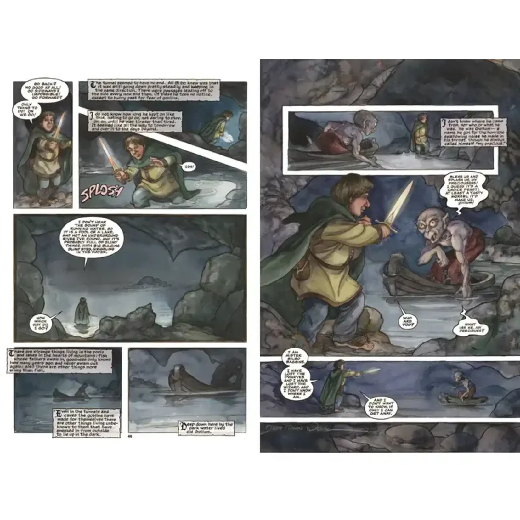 HarperCollins Hobbit: A Graphic Novel Revised/Expanded : J. R. R. Tolkien