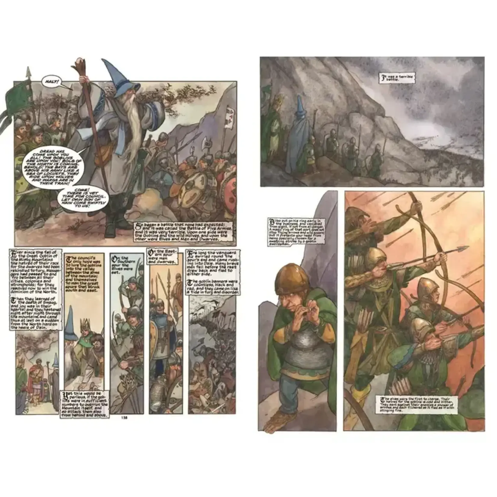 HarperCollins Hobbit: A Graphic Novel Revised/Expanded : J. R. R. Tolkien