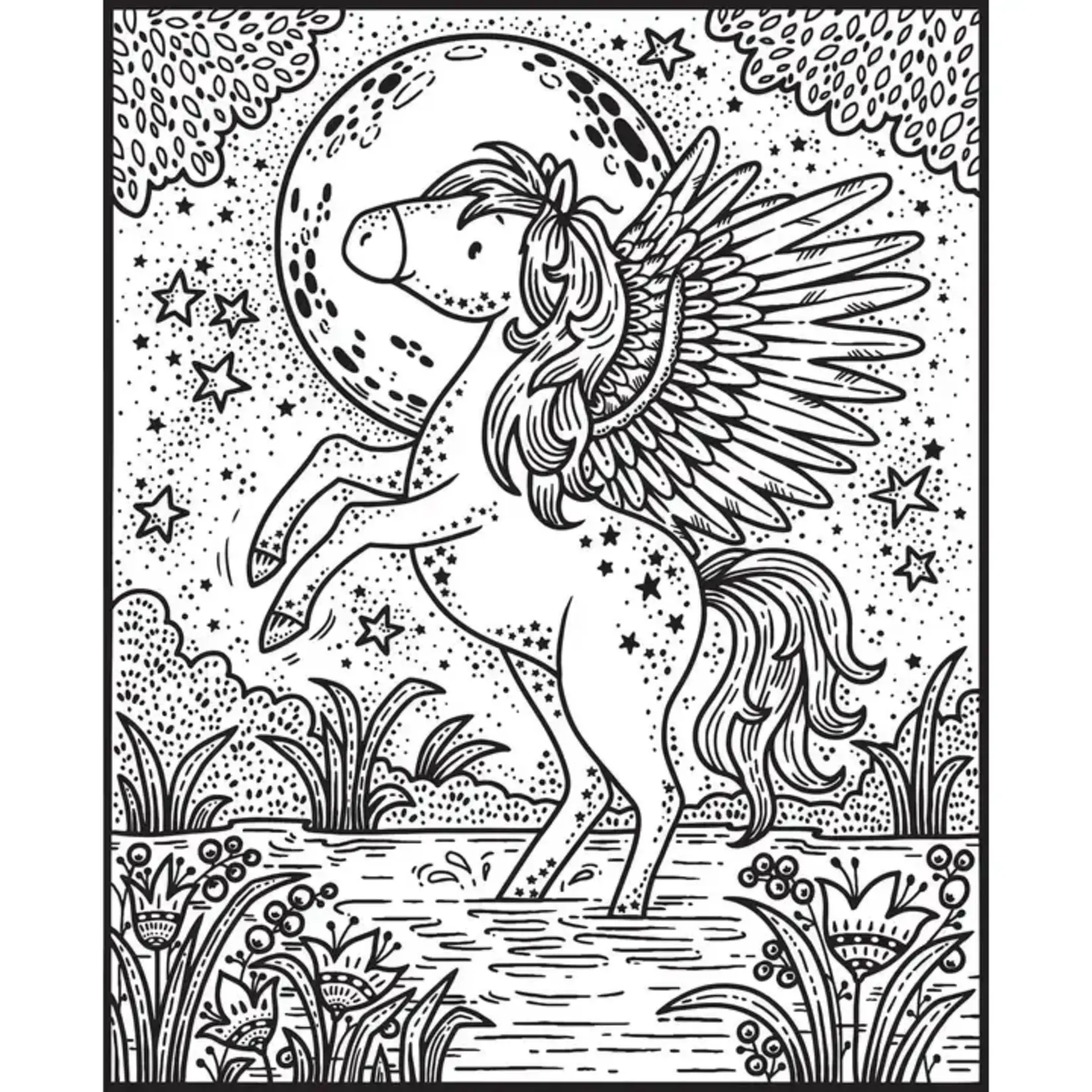 HarperCollins Magical Creatures Magic Painting Book : Usborne