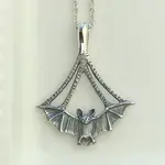 Carrie Nunes Jewelry Tiny Flying Bat Pendant