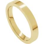 Flat Band, 3.0mm, Comfort Fit, Sz7.0, 14KY