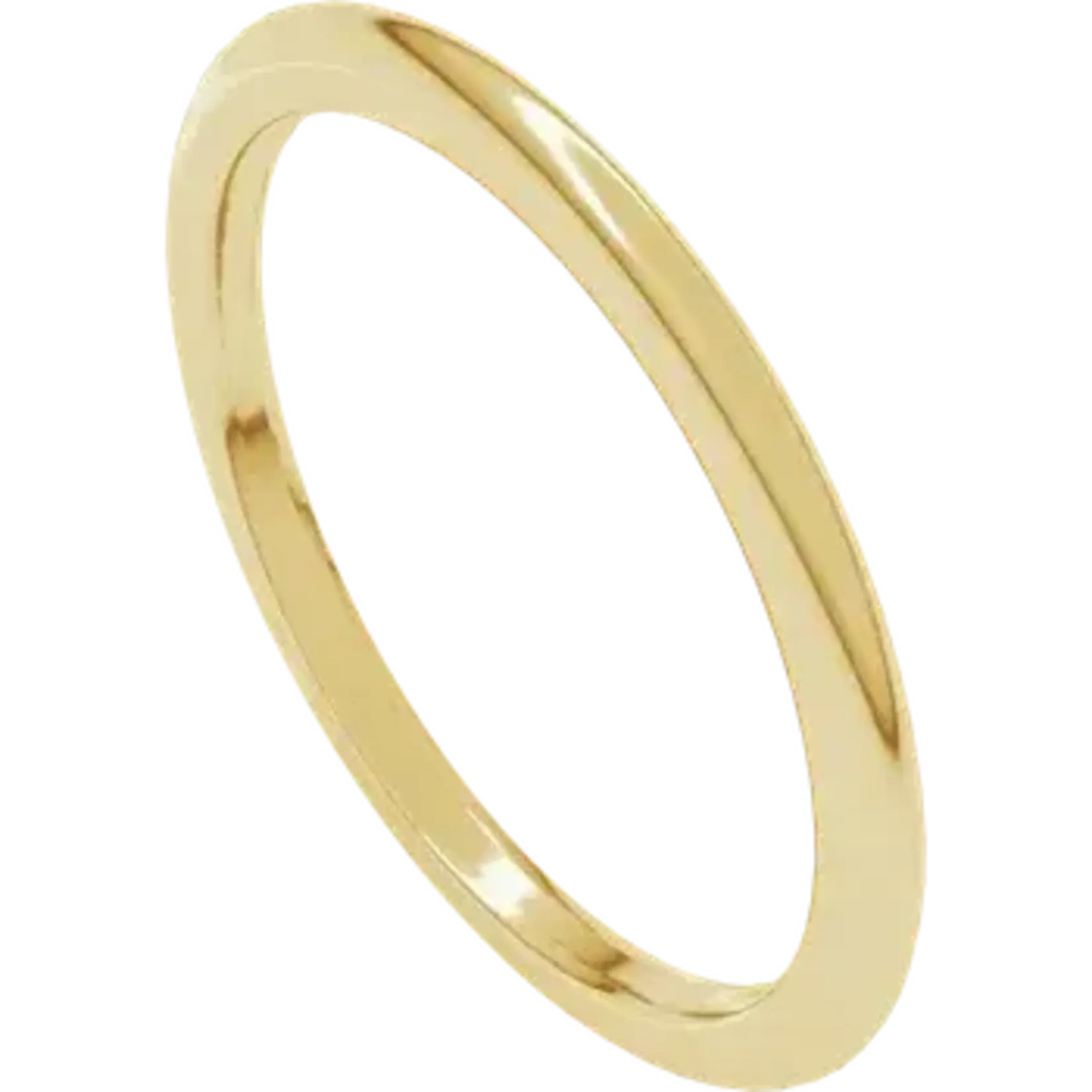 Half Round Band, 1.5mm, Comfort Fit, Sz6.0, 14KY