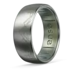 Enso Rings Hybrid Ring - Peak - Titanium/Volcanic Ash