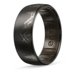 Enso Rings Hybrid Ring - Peak - Black Zirconium/Meteorite