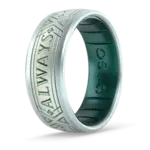 Enso Rings Harry Potter Silicone Ring - Always - Unicorn/Emerald