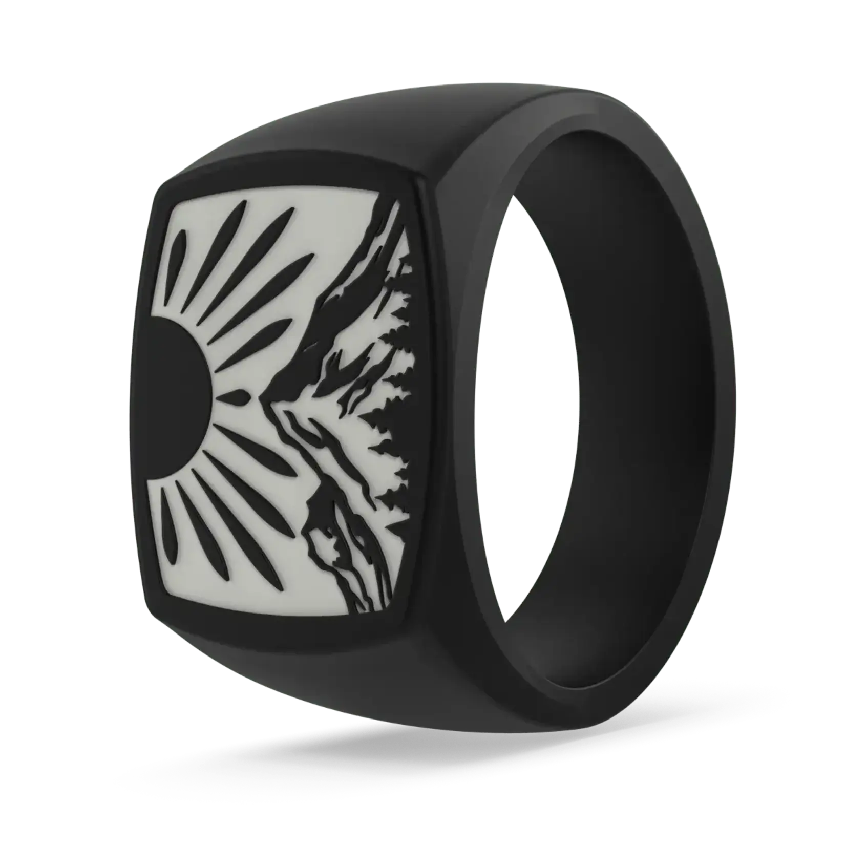 Enso Rings Grand Signet Silicone Ring - Sunlit Summit