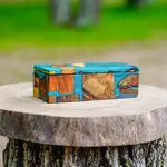 Meandering Creations Patchwork Trinket Box - Small