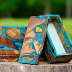 Meandering Creations Patchwork Trinket Box - Medium