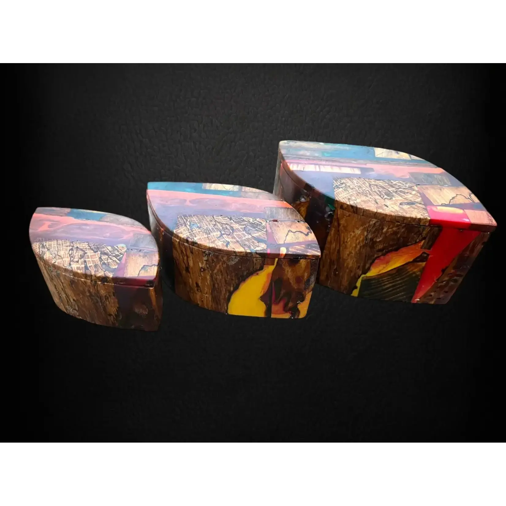 Meandering Creations Patchwork Wink Box - Medium