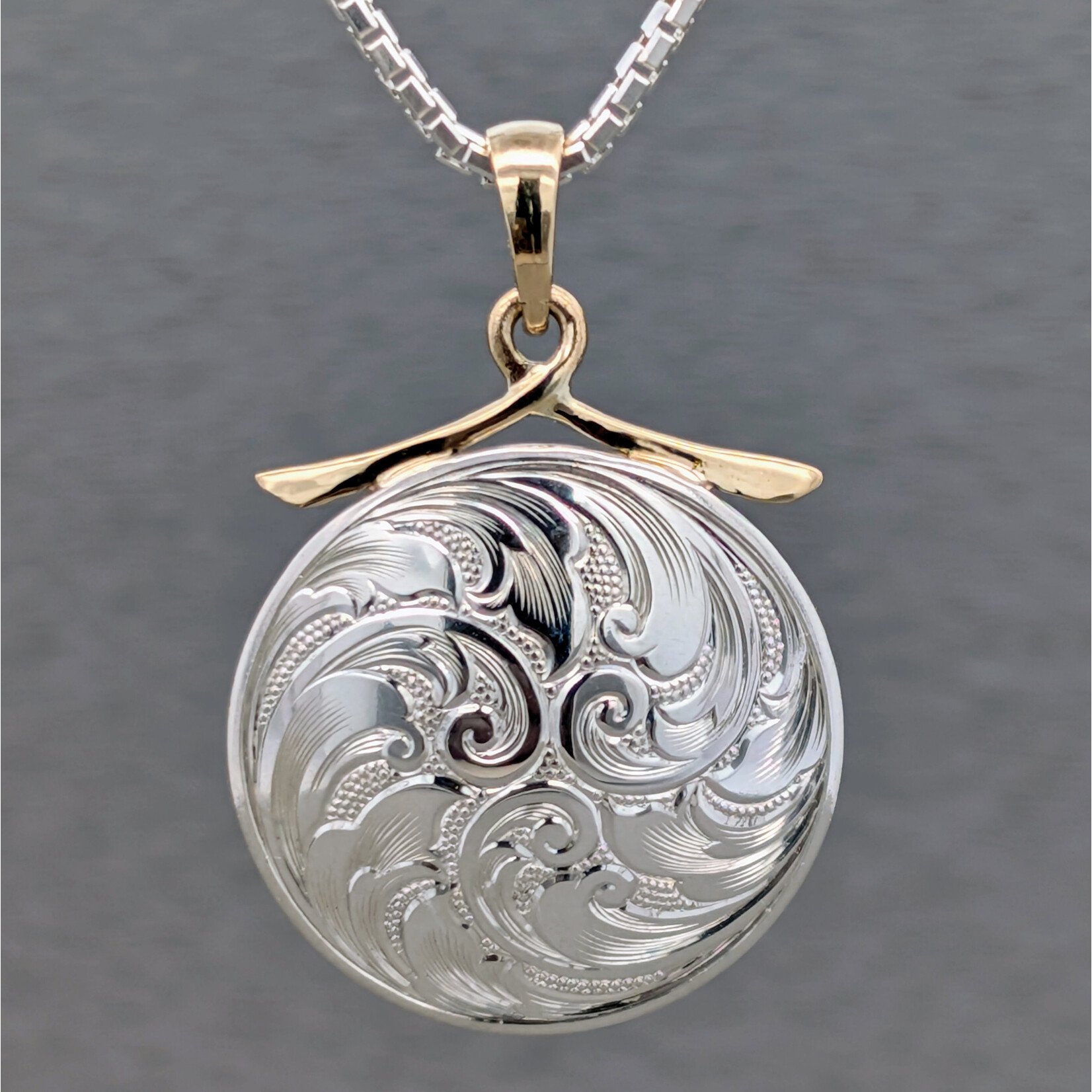 Modern Heirloom® Temple Scroll Medallion on Octava Chain