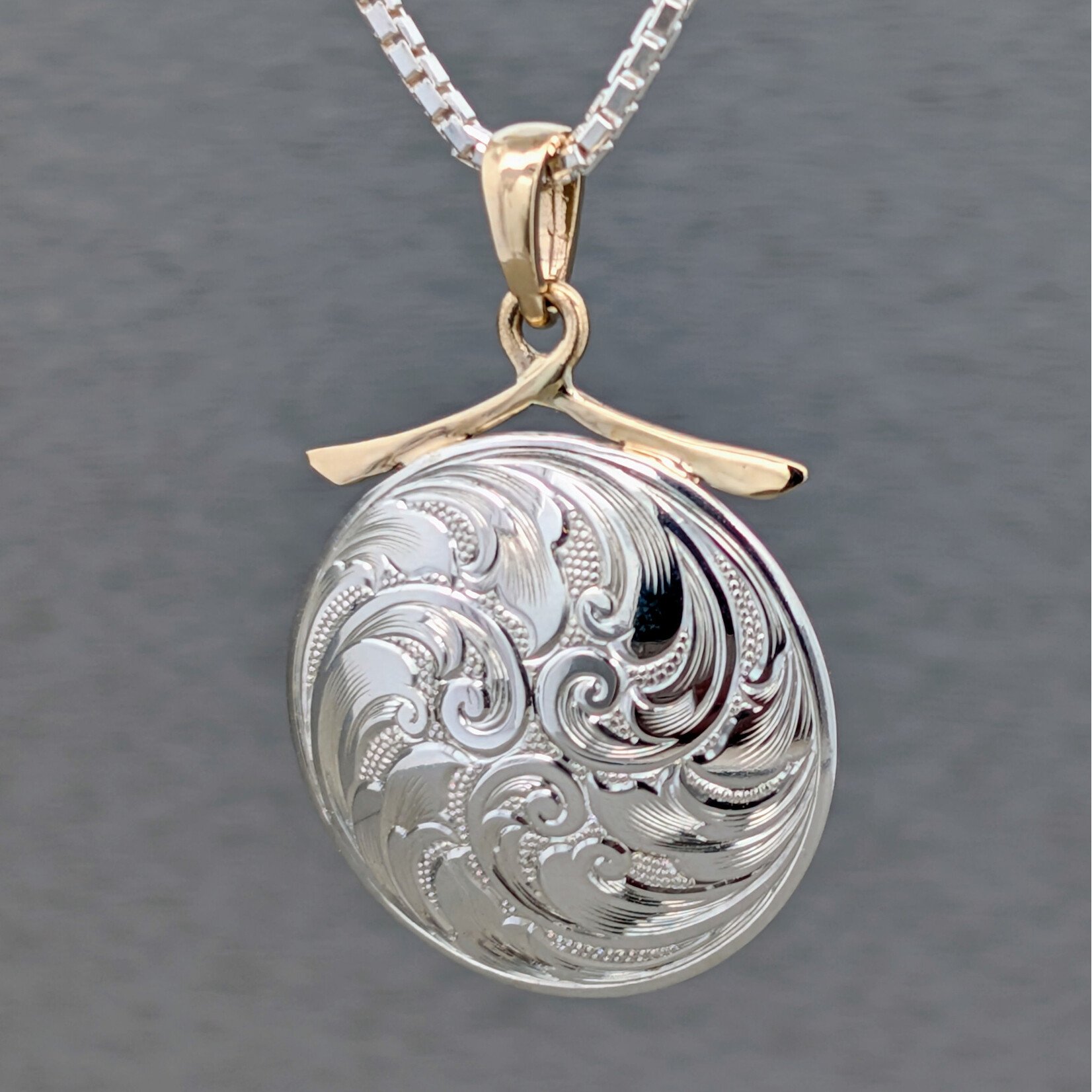Modern Heirloom® Temple Scroll Medallion on Octava Chain