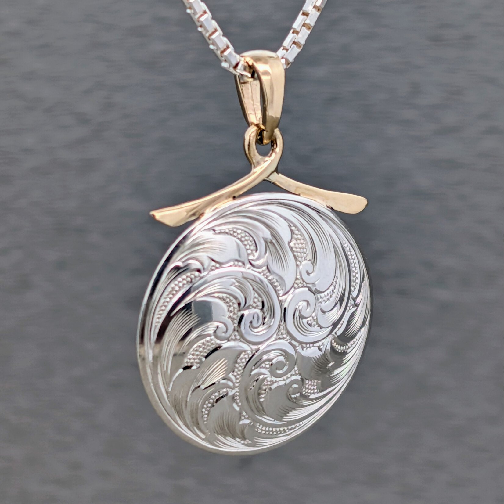 Modern Heirloom® Temple Scroll Medallion on Octava Chain