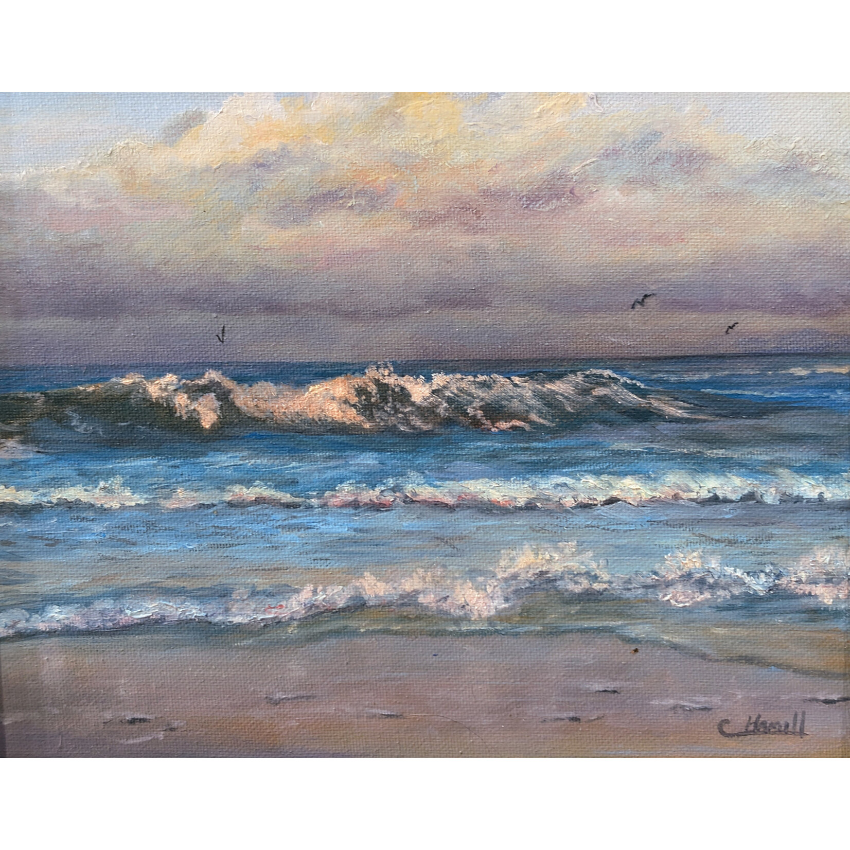 Catherine Hamill Art "OBX Wave #3" - Catherine Hamill