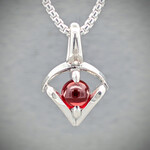 Modern Heirloom® Petite Garnet of the Moon,