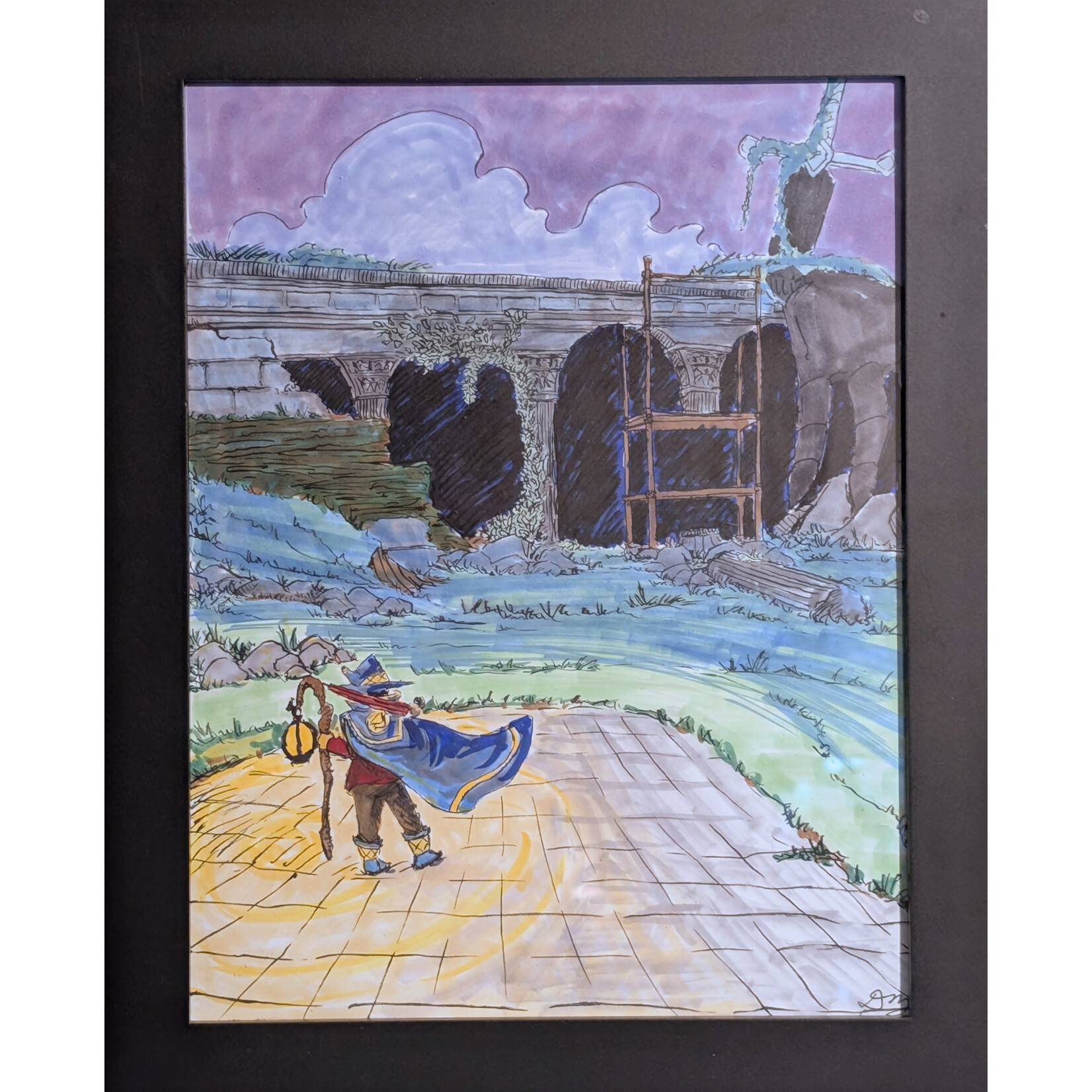 Daniel Ziegler Art "Before the Ruins" - Daniel Ziegler