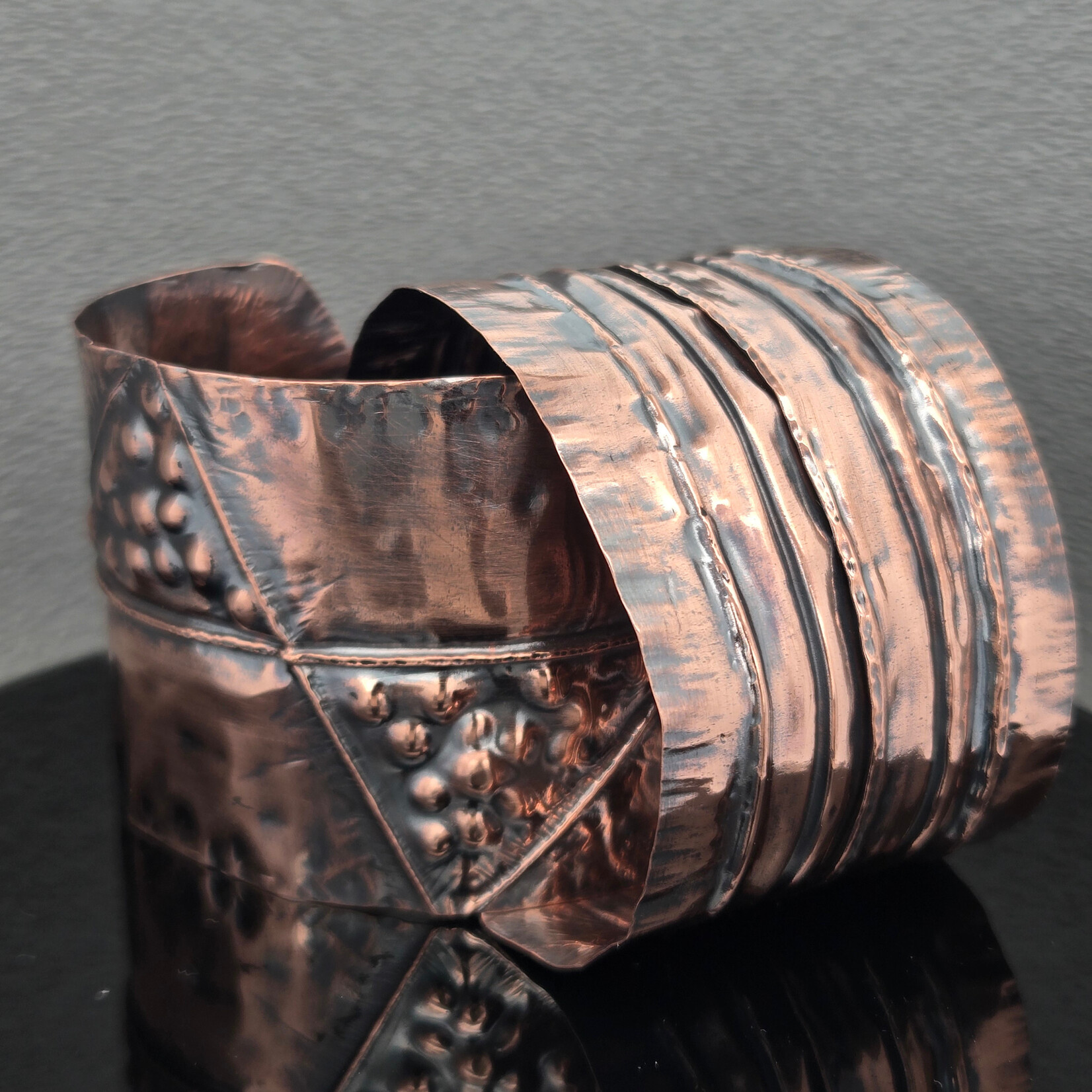 Modern Heirloom® Fold Form Copper Cuff - 6”