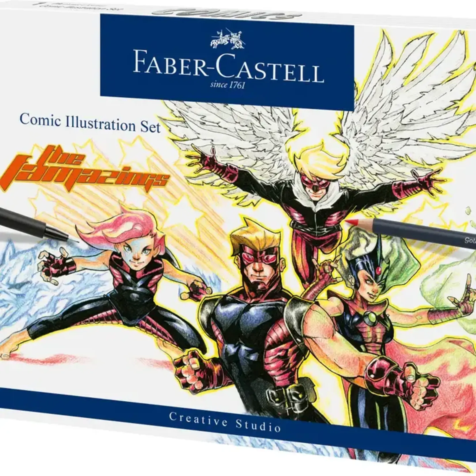 Faber-Castell Comic Illustration Set: Create Your Own Comics