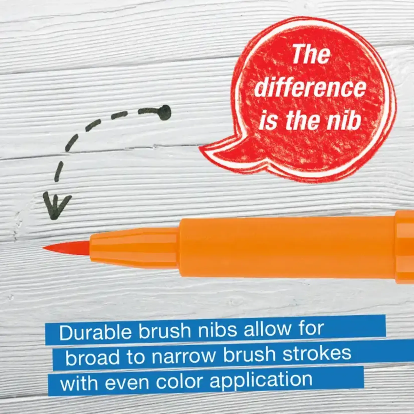 Faber-Castell Pitt Artist Pen, Manga Shonen Set - Wallet of 6