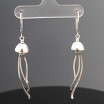 Modern Heirloom® Sterling Silver Jellyfish Drop Earrings w/ Lever Backs