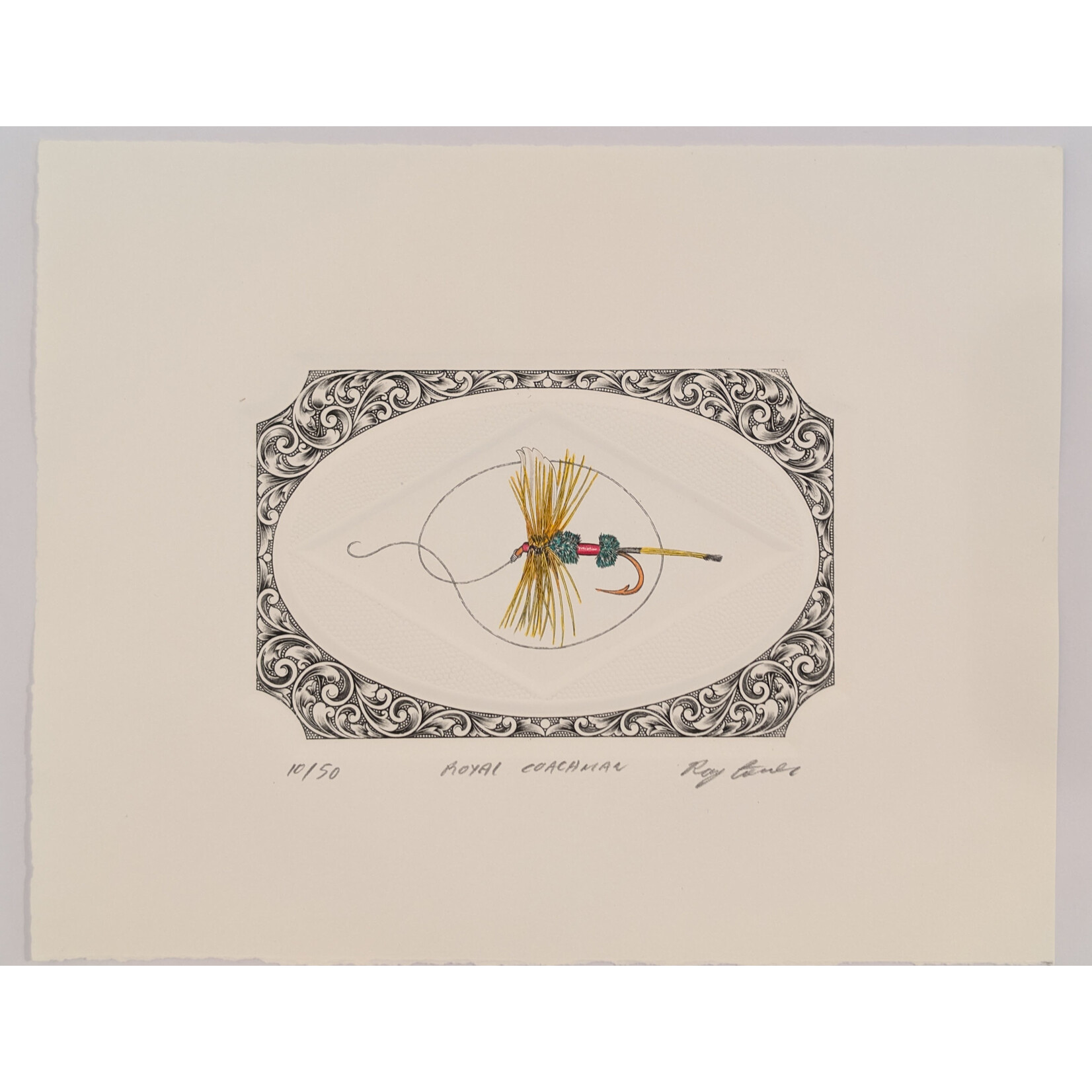 Ray Cover - Art & Engraving "Royal Coachman" - Ray Cover Print