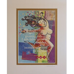 Deborah Hershey Designs "I Find Growing Older..." - Matted Print