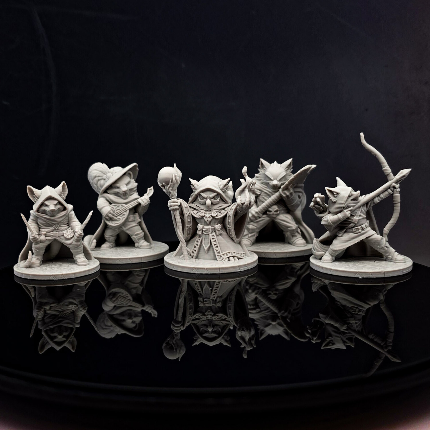 Party Animals, 5pc 32mm scale