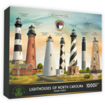 Highland Creek Puzzles Lighthouses of North Carolina Puzzle