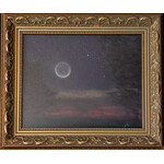 George H. Wood "Old Moon & Venus" George H. Wood