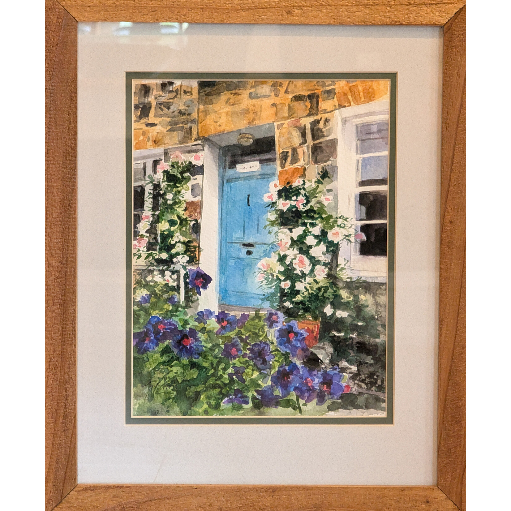 Robin York Art "Blue Door" - Robin York