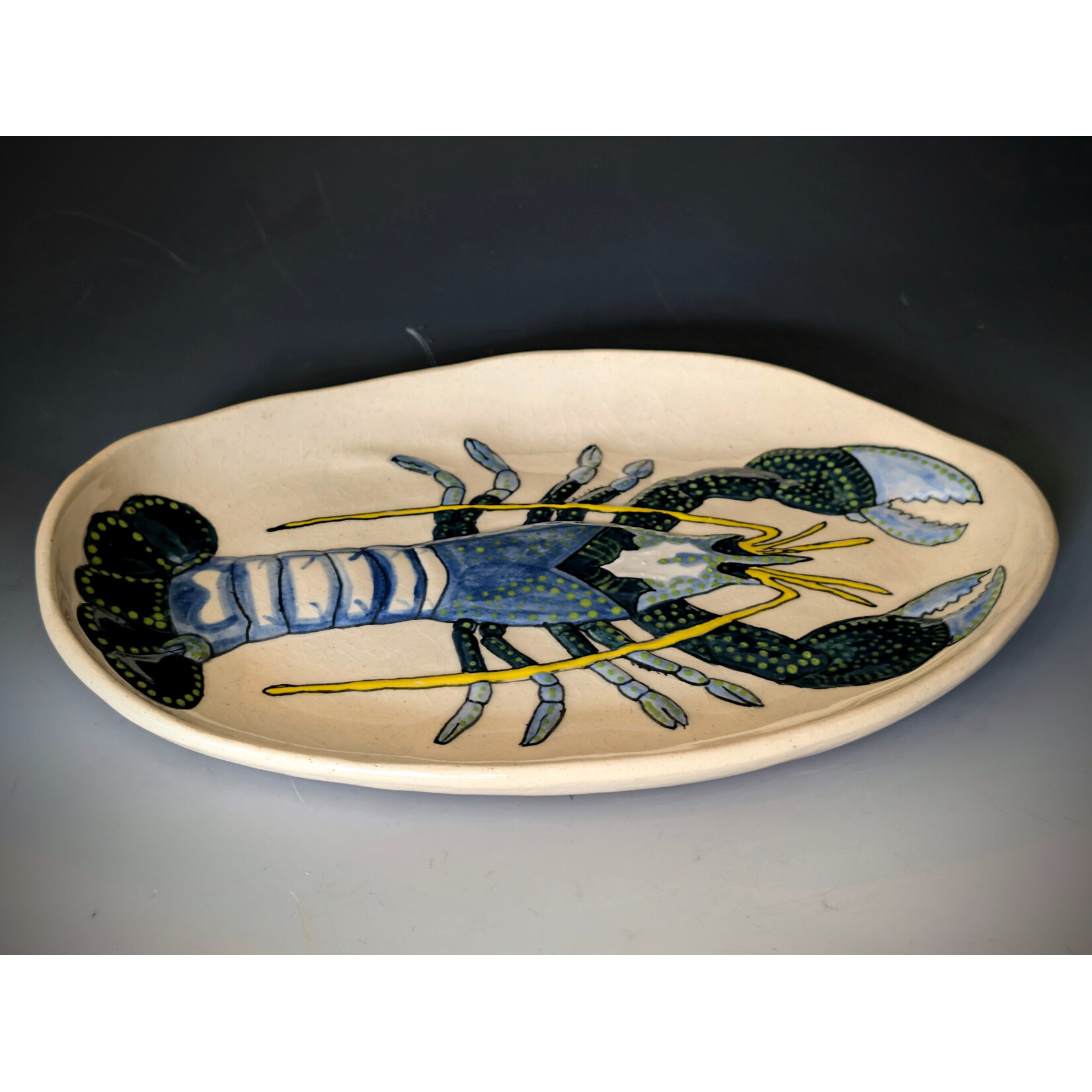 Anchor Line Pottery Lobster Platter